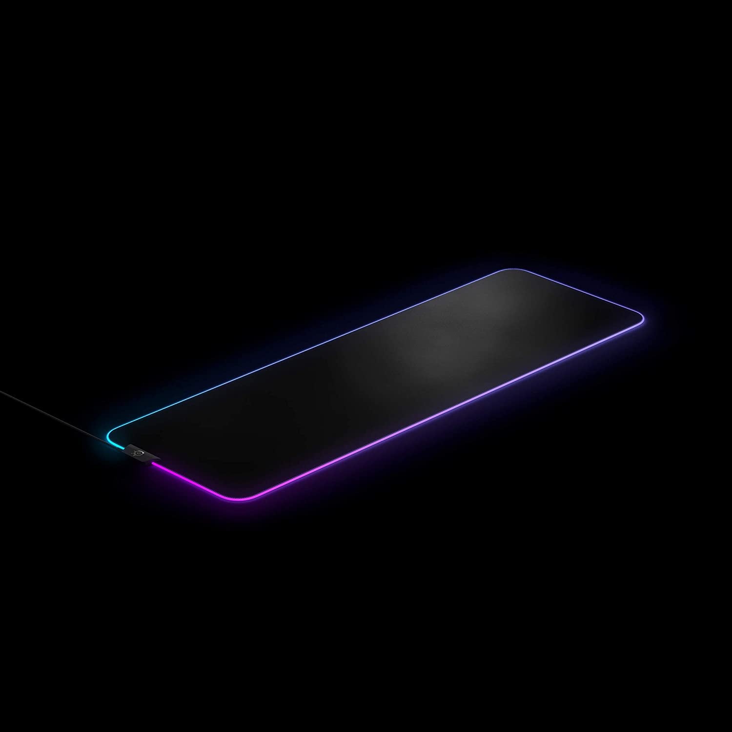Steelseries Qck Gaming Mouse Pad - XL RGB Prism Cloth - Sized to Cover Desks