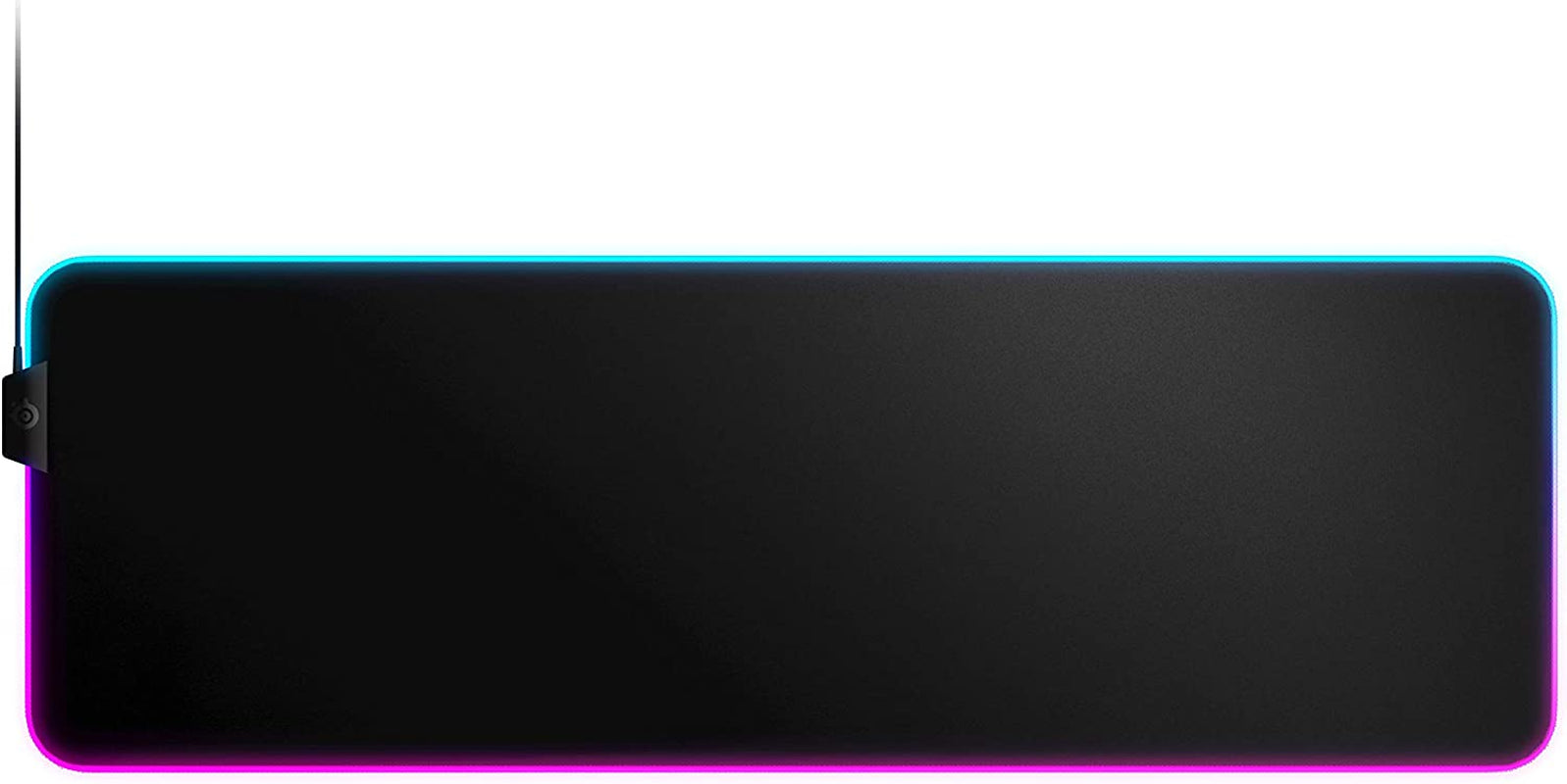 Steelseries Qck Gaming Mouse Pad - XL RGB Prism Cloth - Sized to Cover Desks