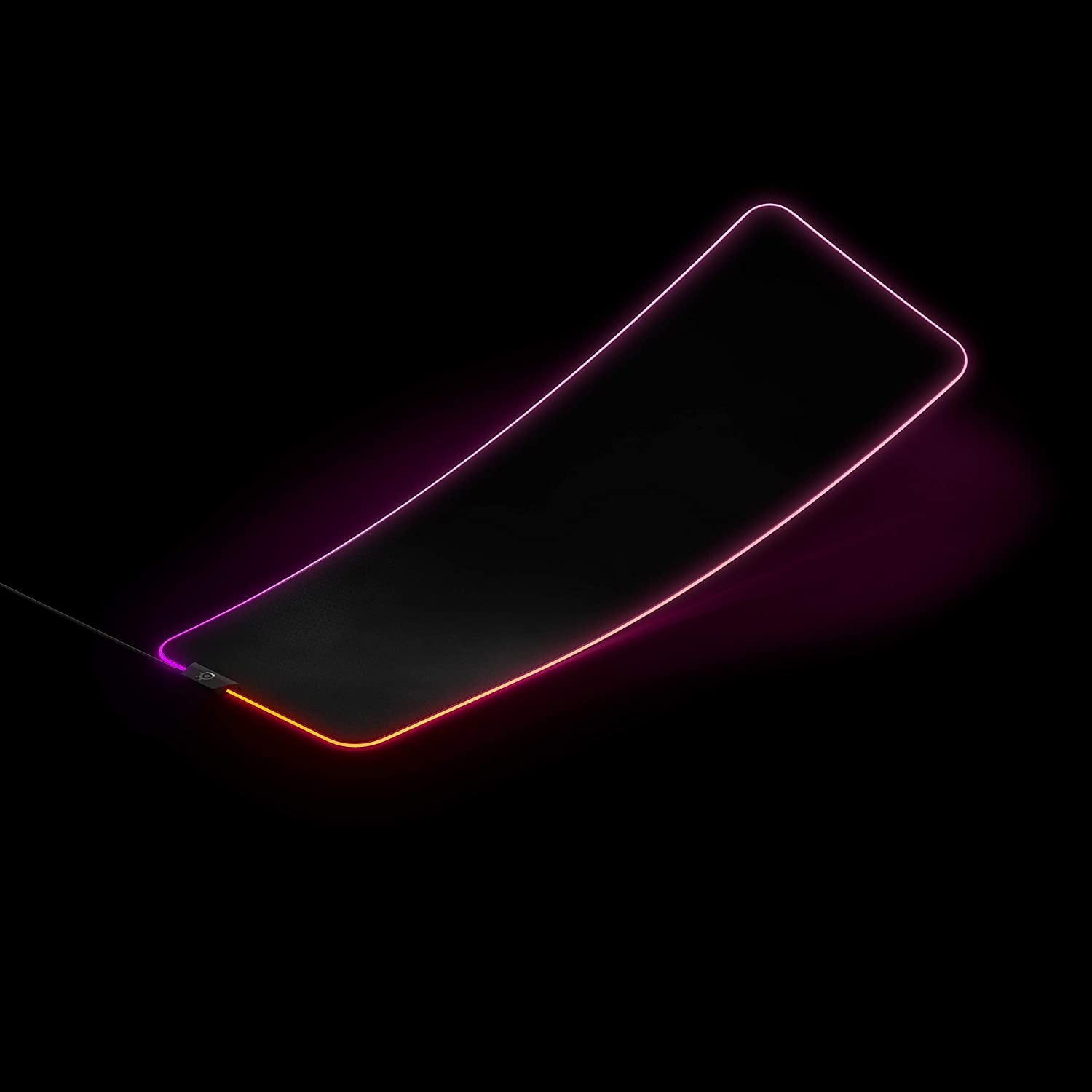 Steelseries Qck Gaming Mouse Pad - XL RGB Prism Cloth - Sized to Cover Desks