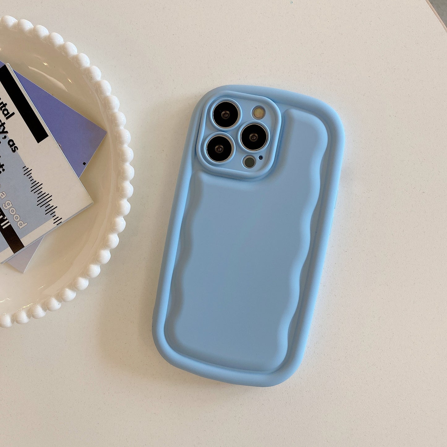 Solid Color Minimalist Silicone Skin Feel Phone Case
