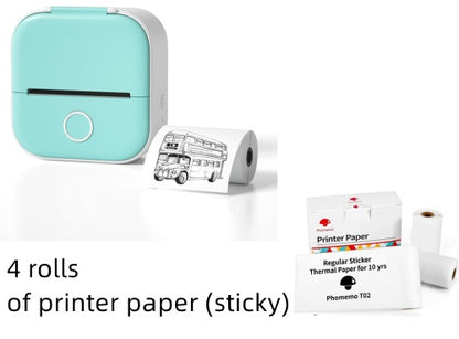 Mini Bluetooth Label & Photo Printer
