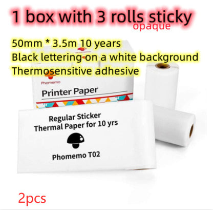 Mini Bluetooth Label & Photo Printer