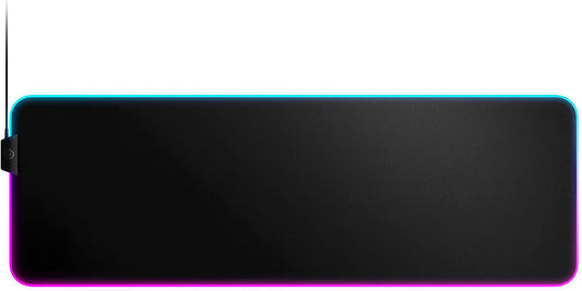 Steelseries Qck Gaming Mouse Pad - XL RGB Prism Cloth - Sized to Cover Desks