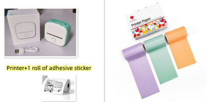 Mini Bluetooth Label & Photo Printer