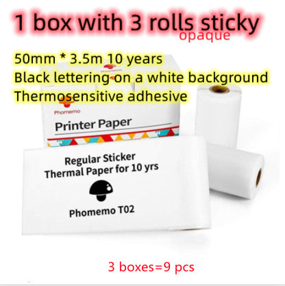 Mini Bluetooth Label & Photo Printer