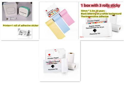 Mini Bluetooth Label & Photo Printer
