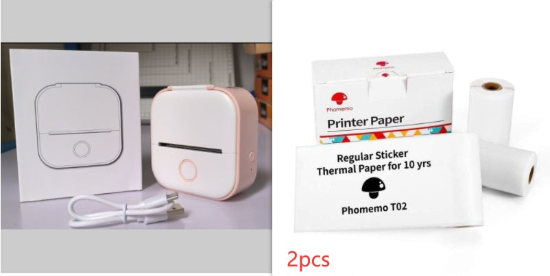 Mini Bluetooth Label & Photo Printer