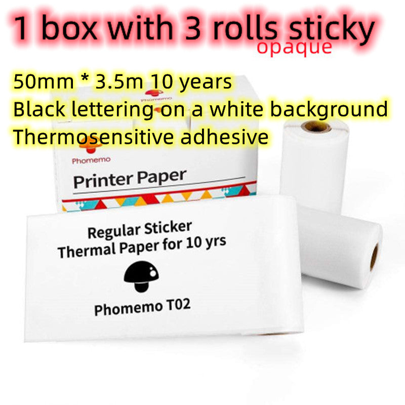 Mini Bluetooth Label & Photo Printer
