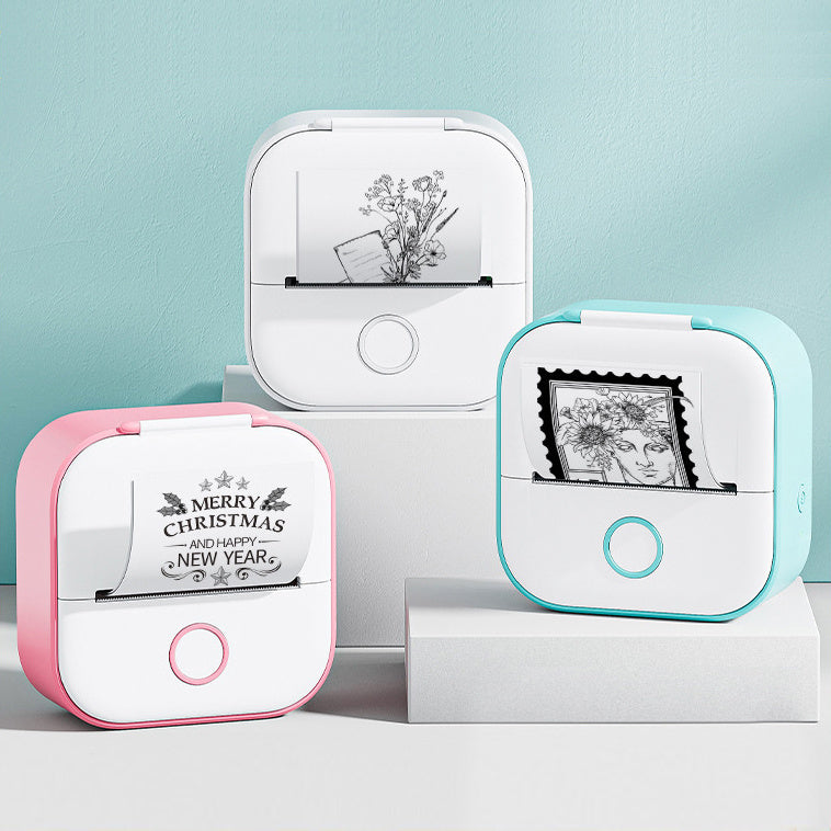 Mini Bluetooth Label & Photo Printer