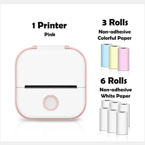 Mini Bluetooth Label & Photo Printer