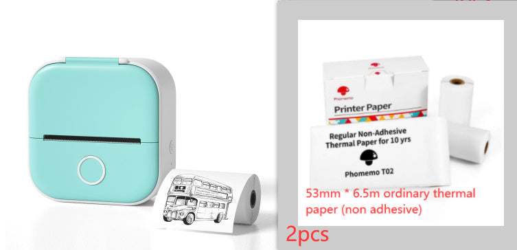 Mini Bluetooth Label & Photo Printer