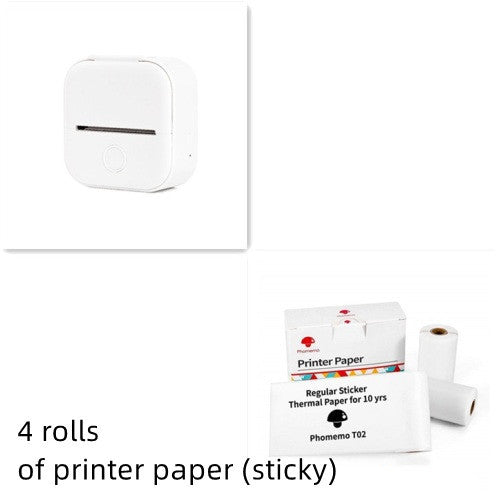 Mini Bluetooth Label & Photo Printer