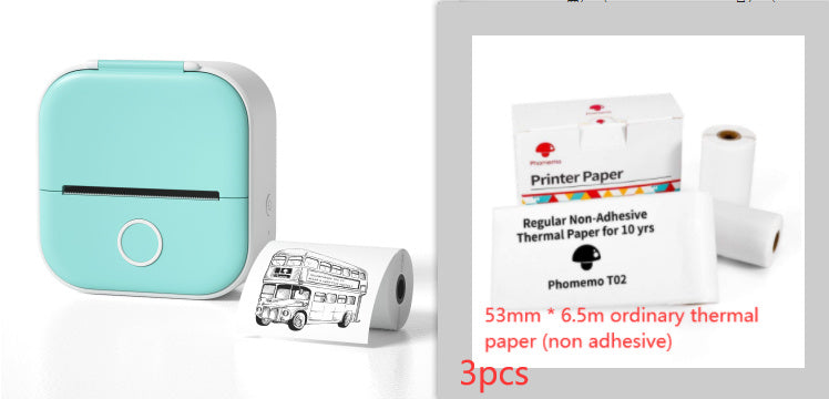 Mini Bluetooth Label & Photo Printer