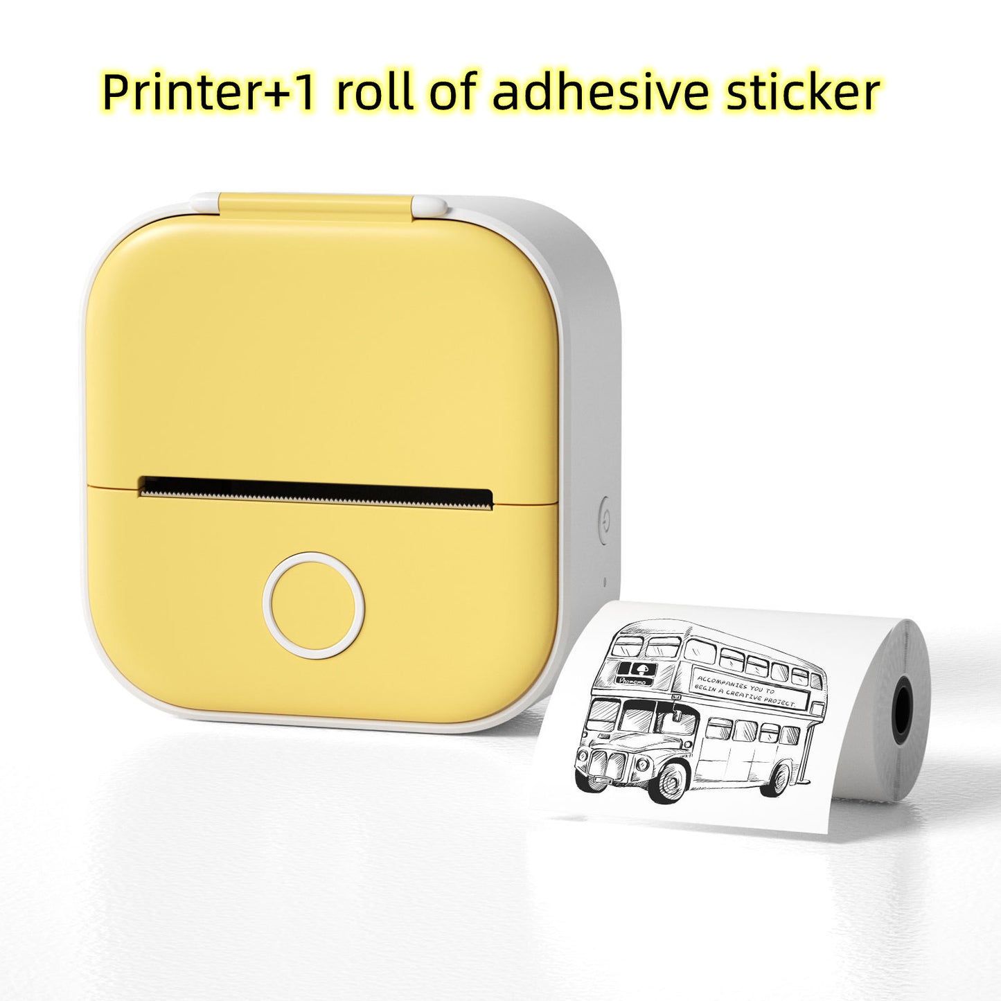Mini Bluetooth Label & Photo Printer