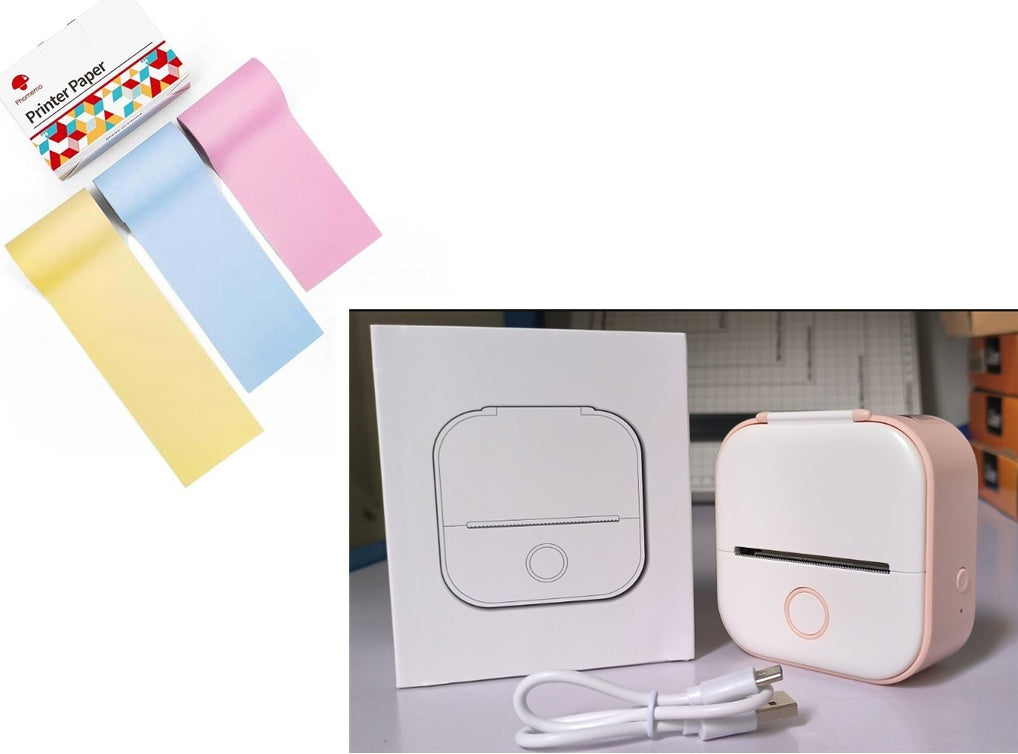 Mini Bluetooth Label & Photo Printer